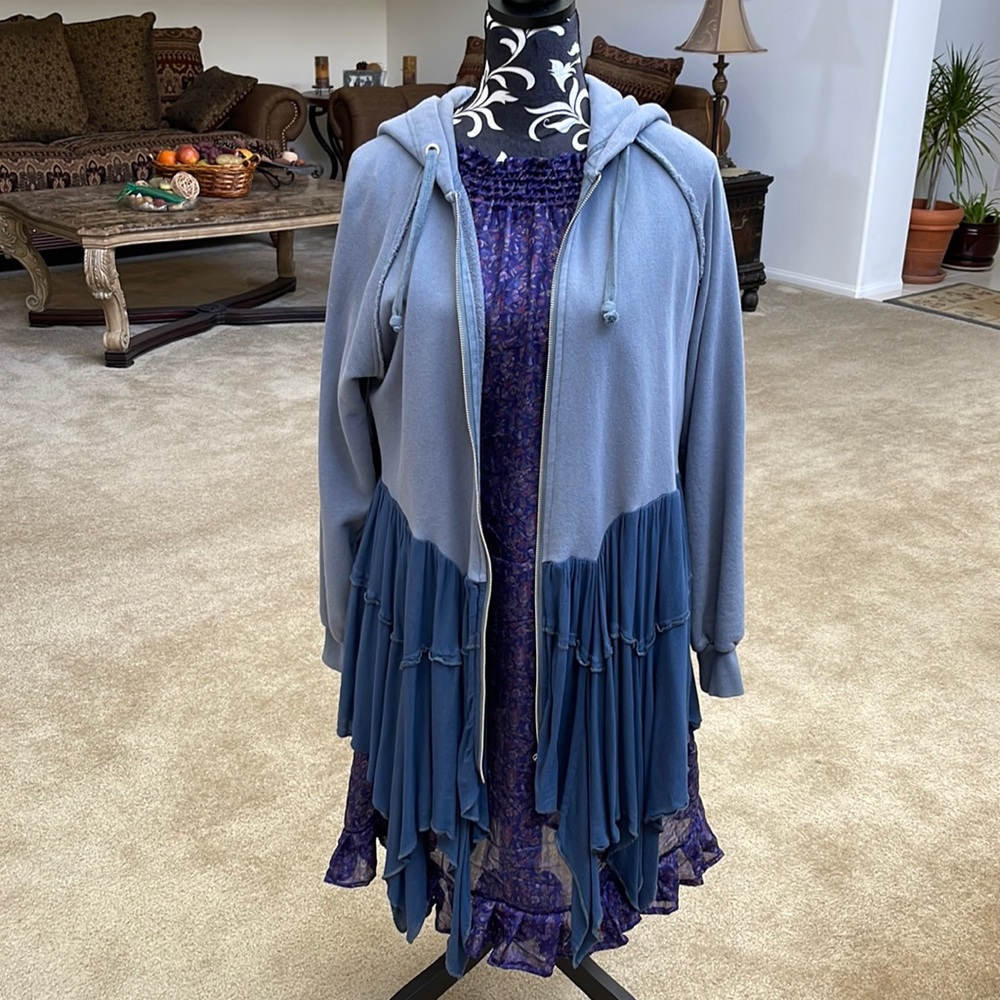 Free People. Pre-owned. Well loved. Has a whole bottom layer not obvious.